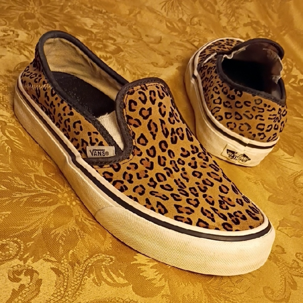 VANS Slip-On Animal Print Women's 8.0 Men's 6.5 Shoes